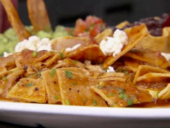 Traditional Red Chilaquiles Recipe