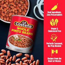 Load image into Gallery viewer, La Costeña Whole Pinto Beans (Bayo Beans)
