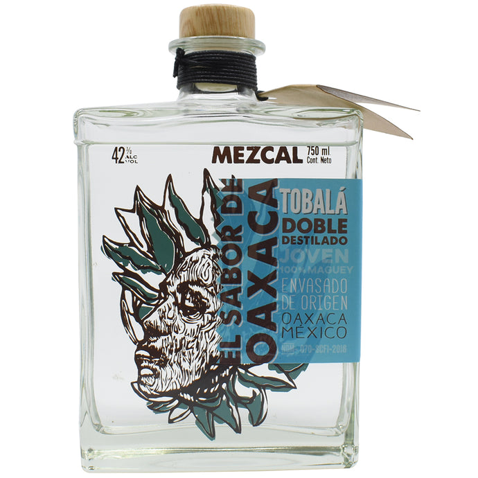 El Sabor de Oaxaca Mezcal Joven Tobalá 750ml