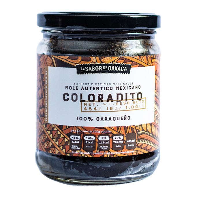 El Sabor de Oaxaca Light Red Mole Sauce