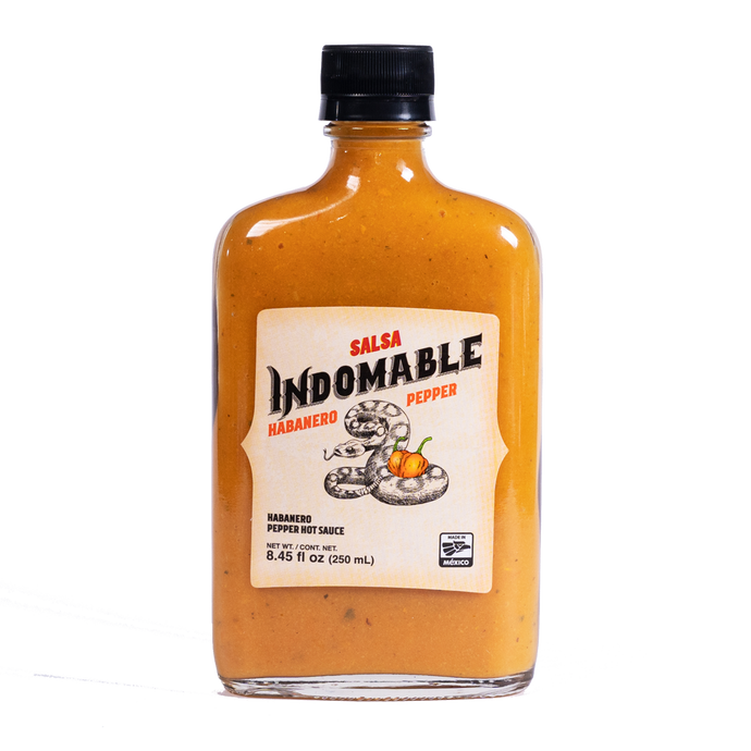 Indomable Hot Sauce Habanero Pepper