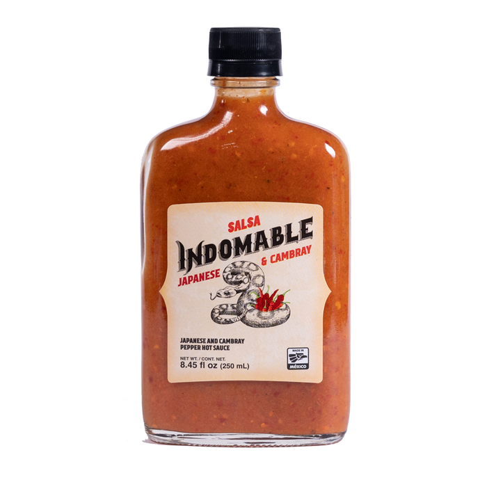 Indomable Hot Sauce Japanese & Cambray Pepper
