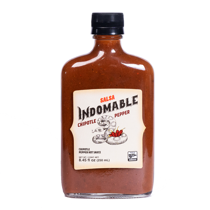 Indomable Hot Sauce Chipotle Pepper